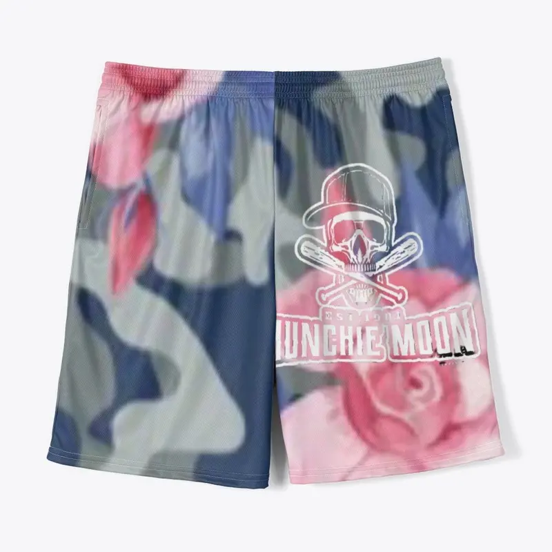 munchie moon all over shorts